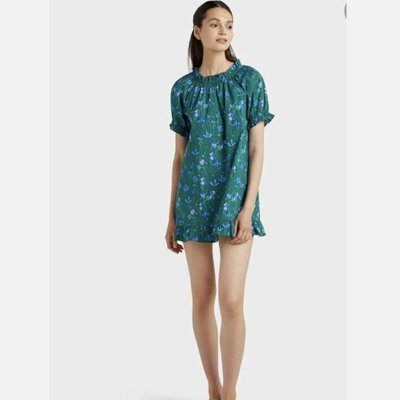 Hill House Dresses & Skirts - Hill House Katherine The Nap Dress Medium Ruffle Floral Babydoll Flirty